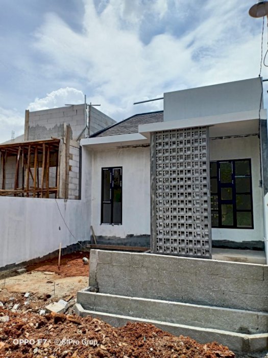 Rumah baru 6unit Desain Modern Milenial Dlm Perum bukit nusa Indah
