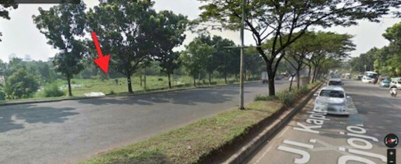 Tanah Dijual Murah Di BSD Jl.Rawa Buntu Pinggir Jalan Sangat Strategis
