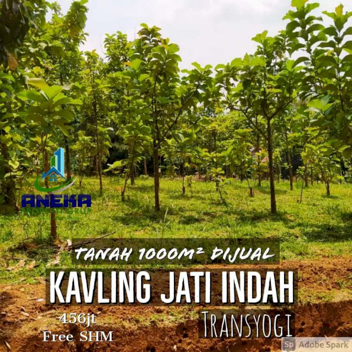 Jual Tanah Murah 450 Rb/mÂ² Kavling Jati Serbaguna Siap Bangun Bogor