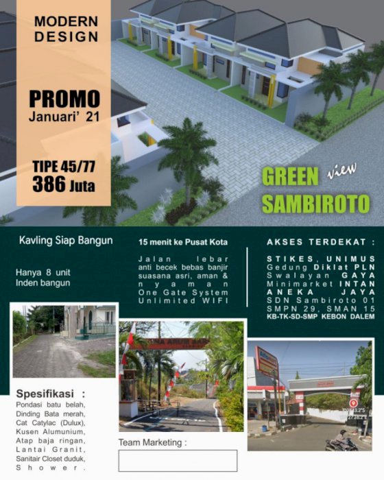 RUMAH EXCLUSIVE TERJANGKAU