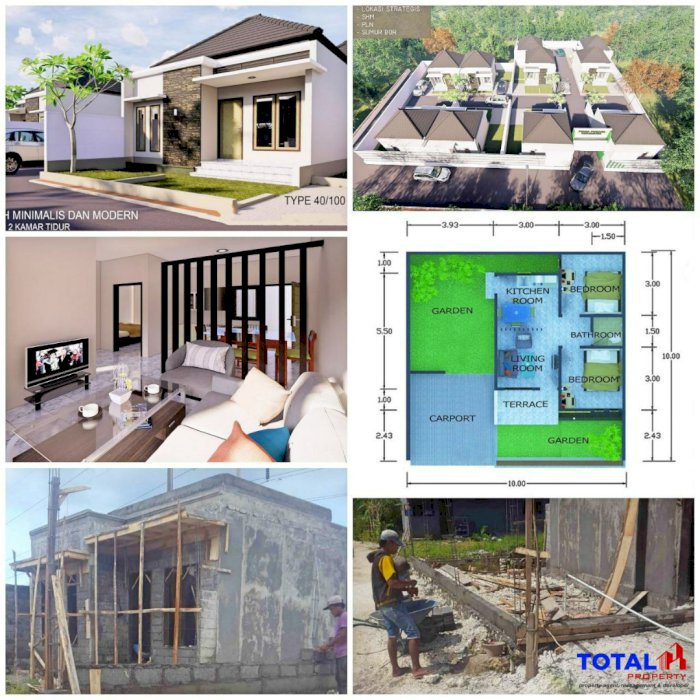 Dijual perumahan di Jimbaran bawah, dekat by pass ngurah rai