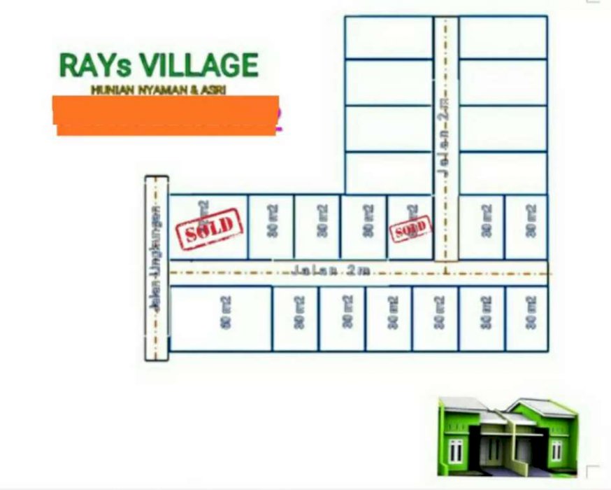 Rumah Murah harga promo sisa 2 unit terakhir