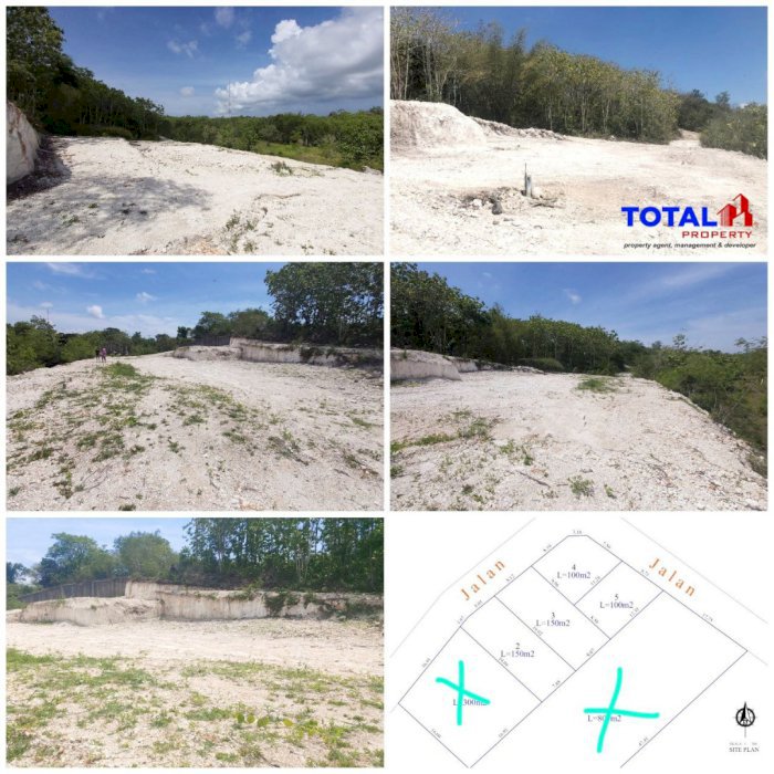 DIJUAL Tanah Kavling harga 100 jutaan di dekat perumahan Raya Kampial