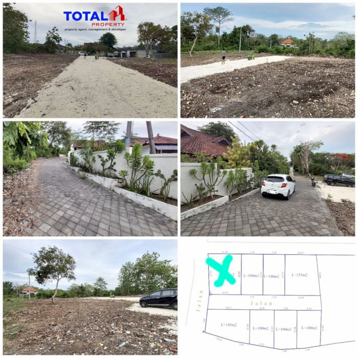 Dijual Tanah Kavling di area Gunung Payung, Desa Kutuh, Kuta Selatan