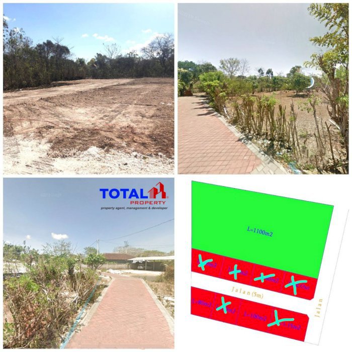 Dijual Tanah Kavling di perumahan Raya Kampial, perumahan terbesar