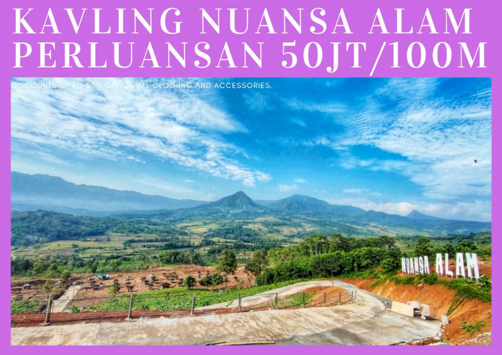 TANAH KAVLING MURAH STRATEGIS PINGGIR JALAN DEKAT RENCANA JALAN TOL