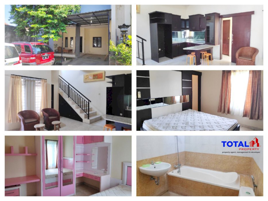 Dijual rumah second cluster 2 Lt di Tukad Yeh Sungi, Renon, dkat Sanur