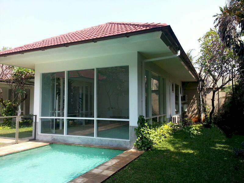 For Rent Beautiful 1 Storey House With Private Pool In Cipete