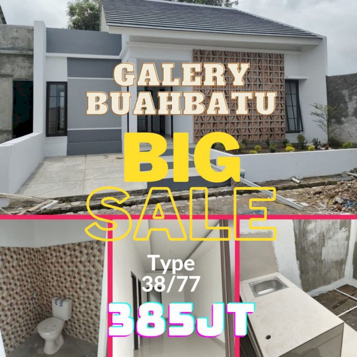 Rumah Minimalis Modern Di Galery BuahBatu Dekat Podomoropark Bandung