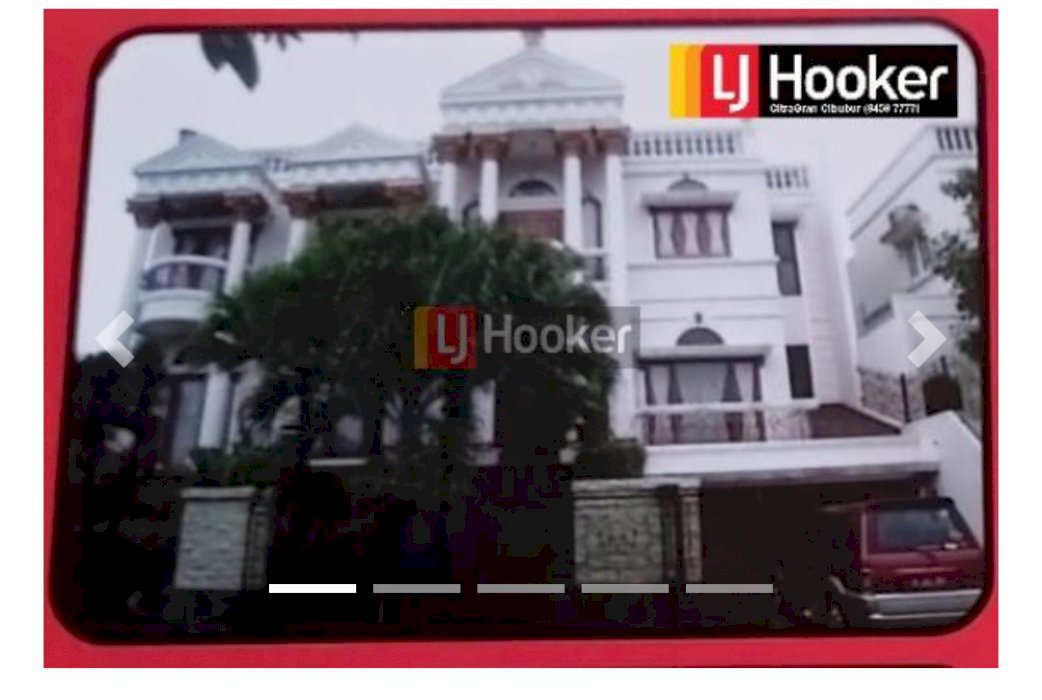 Rumah mewah bertingkat dalam cluster di Citra Gran Cibubur