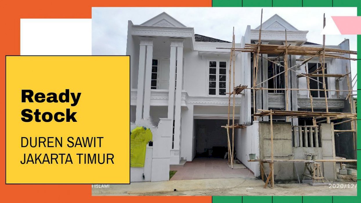 Dijual Rumah di Cluster D'Phasa Swadaya 9 Residence Duren Sawit Jakarta Timur