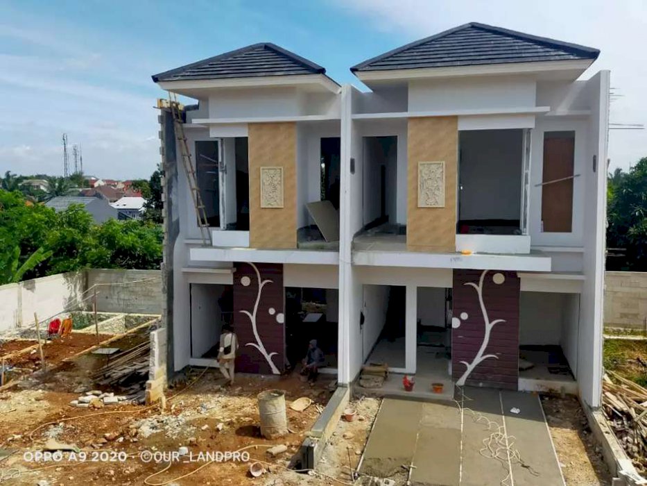 Rumah modern strategis dijual di area villa dago dago pamulang