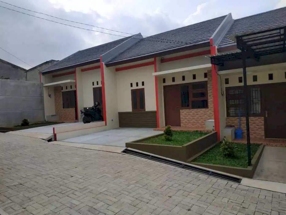 Rumah luas 76m baru siap huni dalam cluster dkt Bintaro KPR DP kecil