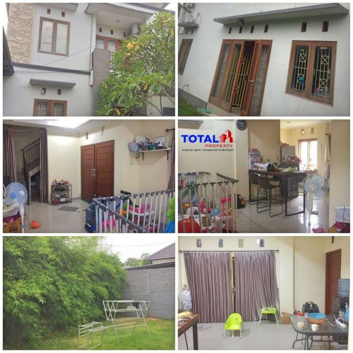 Dijual rumah 2 lt harga 1 M-an di area Taman Griya, Jimbaran