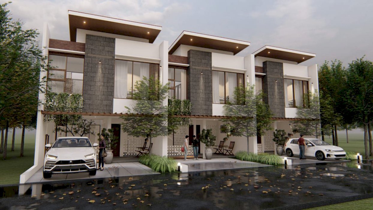 Rumah 2.5 lantai kawasan Dago Bandung 1.7man