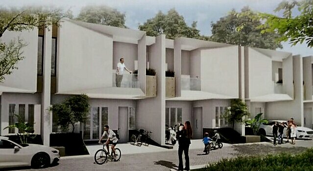 dijual rumah Cluster model jepang Cantik di Pondok Kelapa