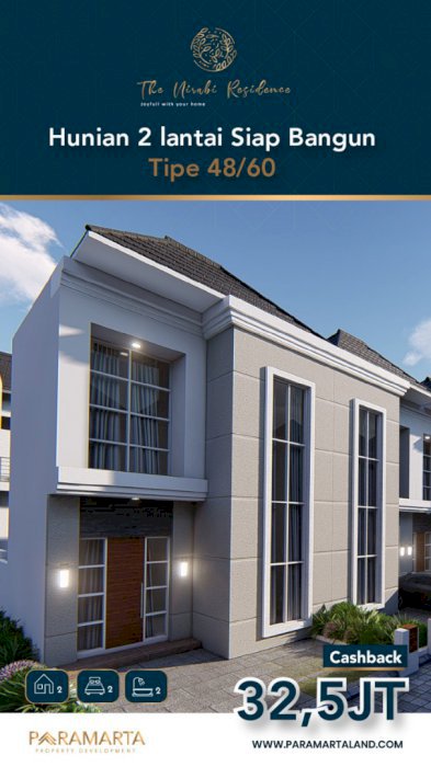 9 Dari 10 Orang Sepakat, Rumah 2 Lantai ini Murah, 249 juta SHM