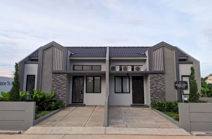 Harvest City Rumah 1 lantai minimalis modern. Bonus AC/Kulkas