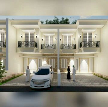dijual rumah baru lokasi sangat strategis 2 lantai di pondok bambu