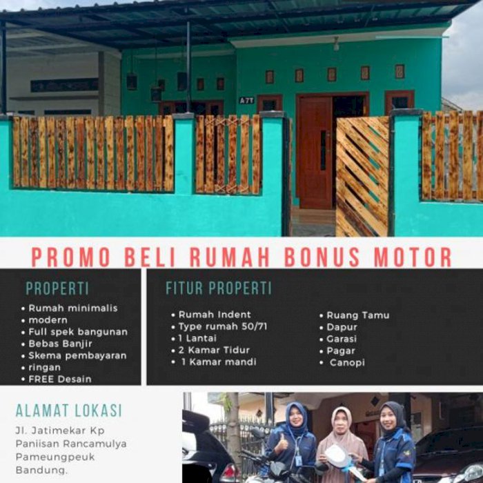 Rumah minimalis modern di Bandung