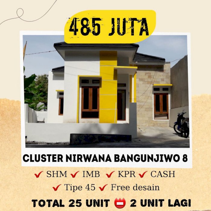 BELI RUMAH BONUS KANOPI DAN AC, CUAM SAMPE 10 MARET