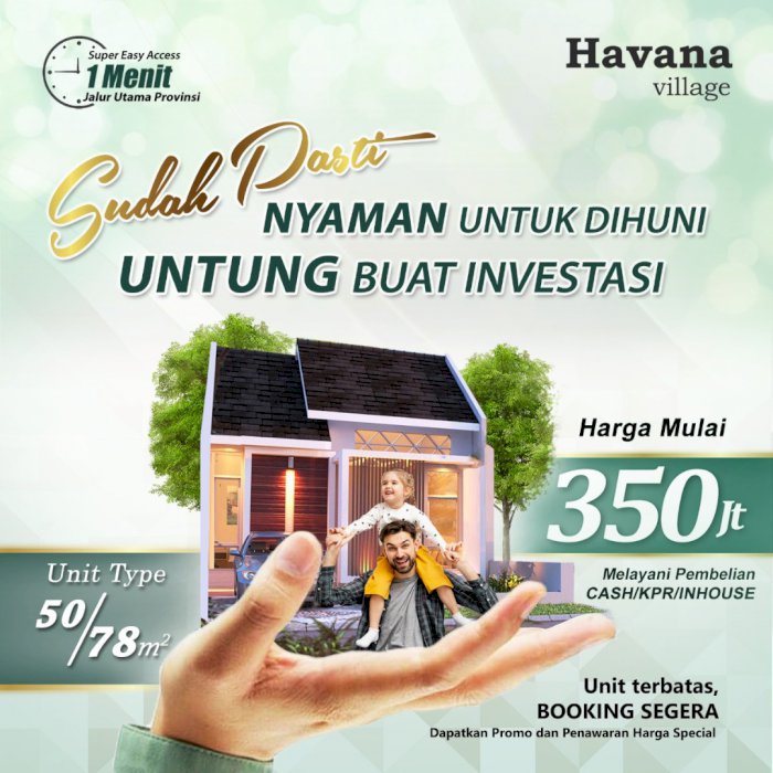 Rumah Mewah Dekat Kota Malang