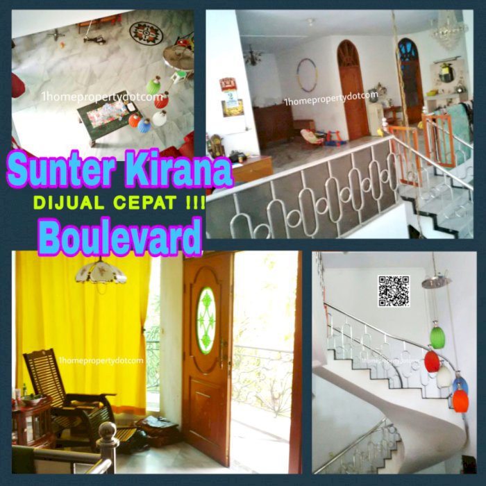 Sunter Kirana Boulevard : Rumah siap huni, bisa untuk usaha