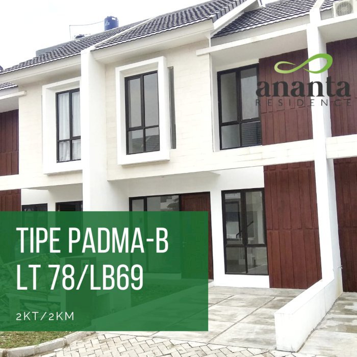 Ananta residence..rumah 2 lantai di Cipondoh