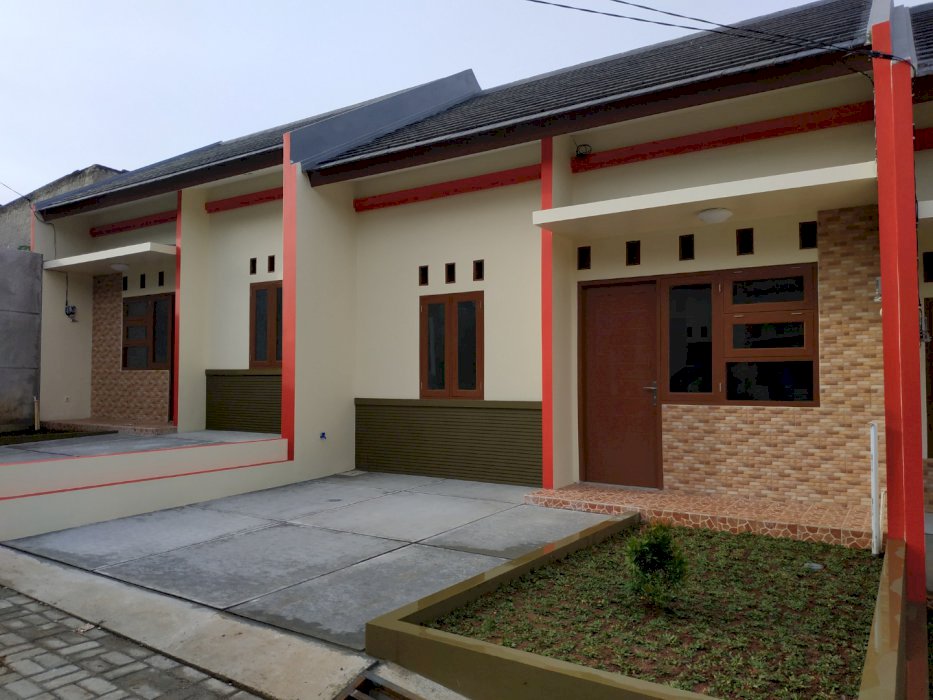 Rumah baru siap huni dalam cluster dkt Bintaro KPR DP Ringan