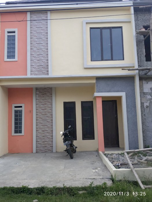 Rumah 2lantai view danau di legok tangerang KPR DP Ringan