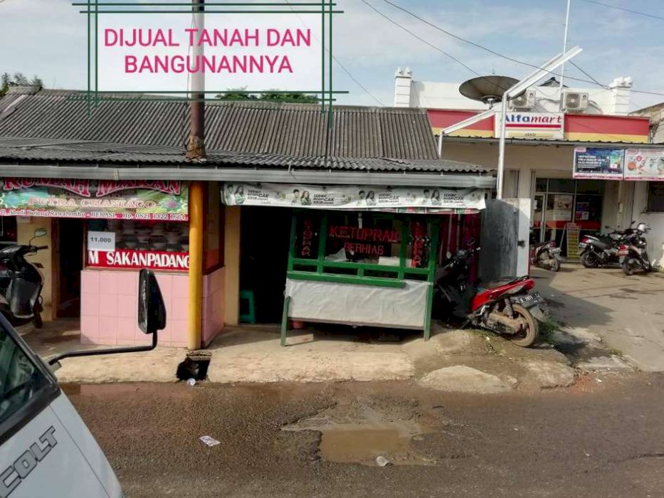 JUAL LAHAN KOMERSIL MURAH DAN STRATEGIS DI JALAN RAYA NAROGONG BEKASI