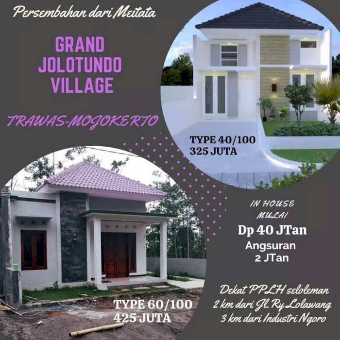 Rumah Jolotindo Trawas Mojokerto