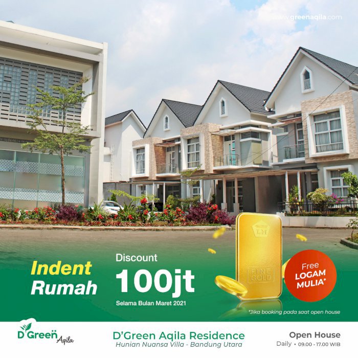 Rumah Elite 2 Lantai Cimahi Utara Bandung Diskon 100 Juta