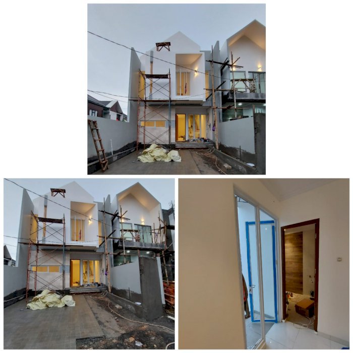 Rumah Model Scandinavian Full Bata Merah dkt tol desari Di Jagakarsa