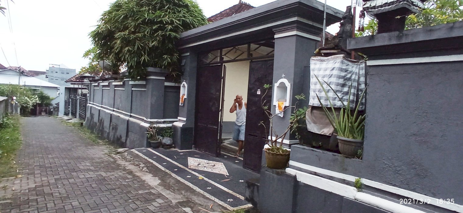tanah di kebo iwa gatsu barat, tanah di denpasar bonus rumah