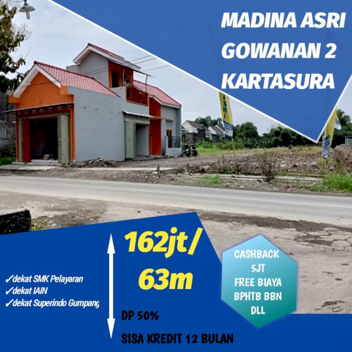 Kavling SHM Dalam Kompleks Dekat IAIN Surakarta