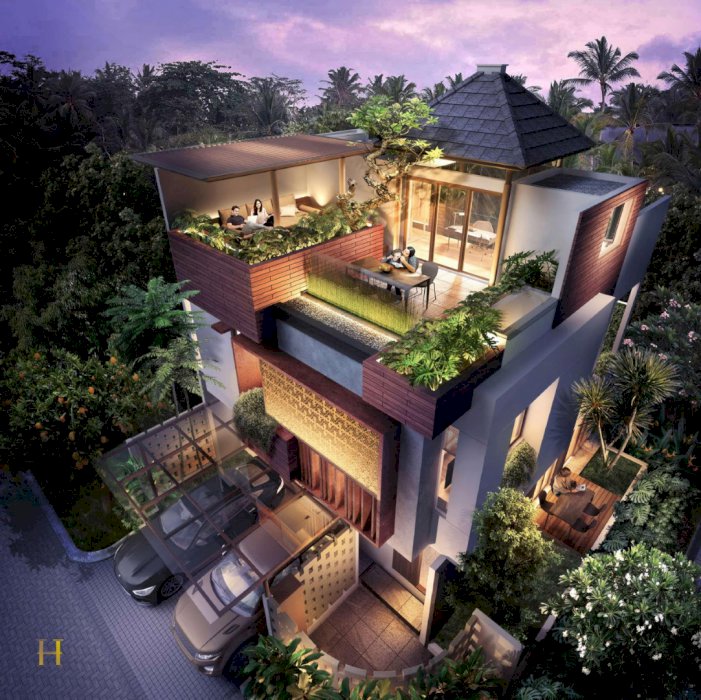 RUMAH MEWAH BERNUANSA RESORT DI BARAT JAKARTA, DIAPIT 2 PINTU TOL