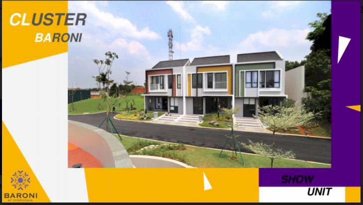 Rumah Minimalis 2 Lantai Baroni Symphonia Sumarecon Serpong