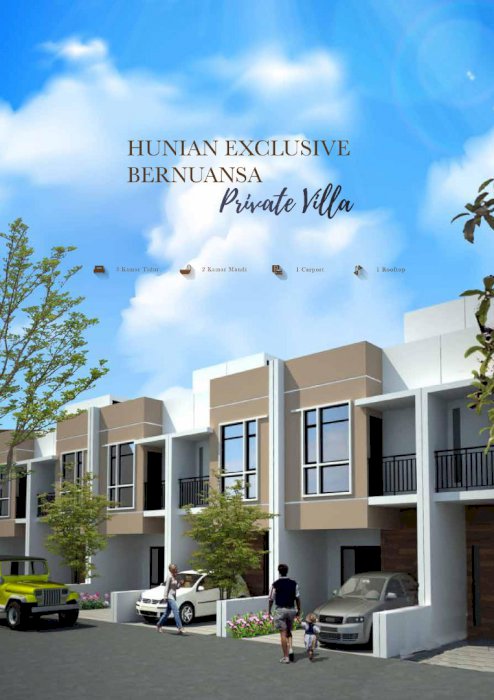 Rumah 2 Â½ Lantai Cluster Exlusive Condet Jakarta Timur