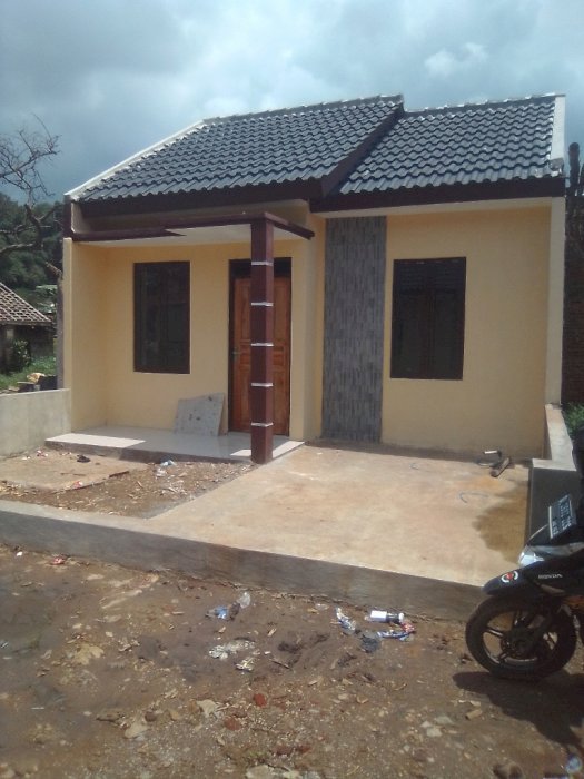 Jual rumah siap bangun bisa KPR tanpa DP