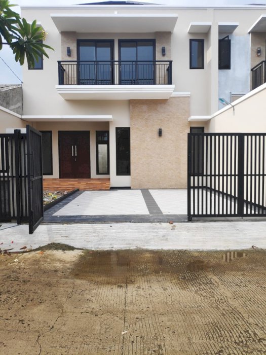 dijual rumah mewah selangkah ke LRT Jatibening lokasi di kapin