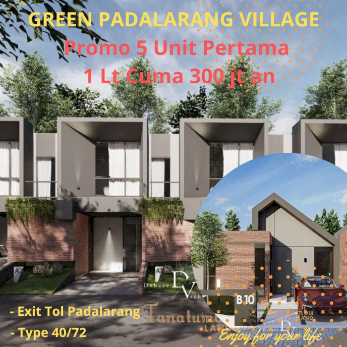 Jarang Ada Rumah Villa mulai 300 jutaan di padalarang bandung