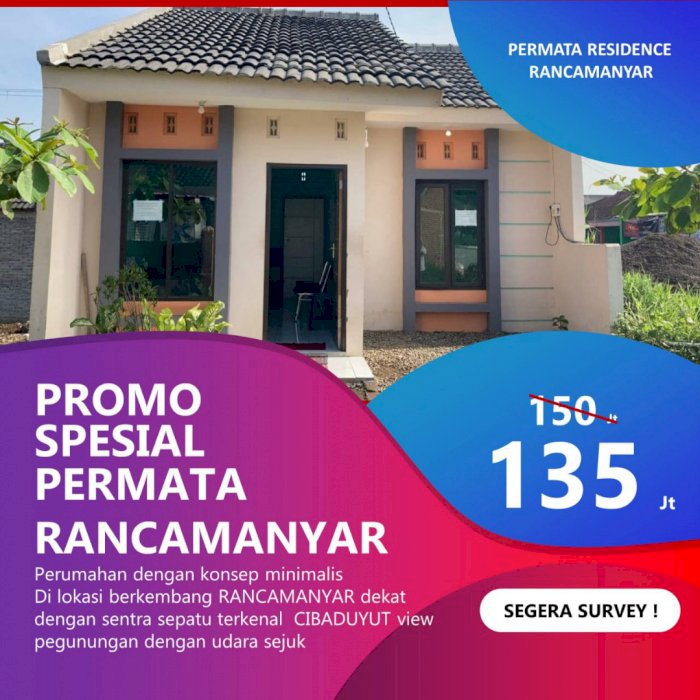 Rumah murah di Kawasan rancamanyar bandung