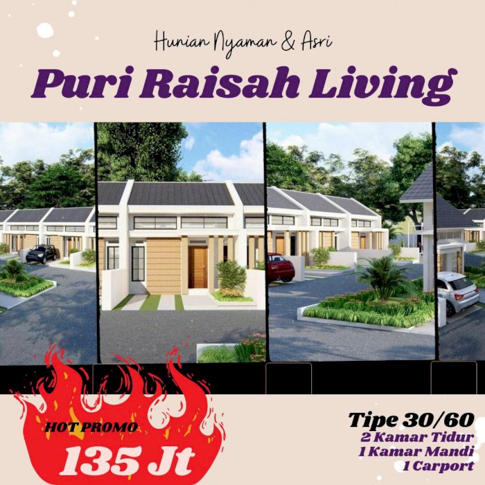 Rumah murah di kawasan Bandung timur Hanya 135 jutaan