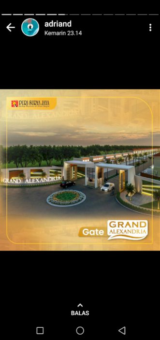 Lounching cluster baru di puri Surya Jaya ALEXANDRIA HILLS