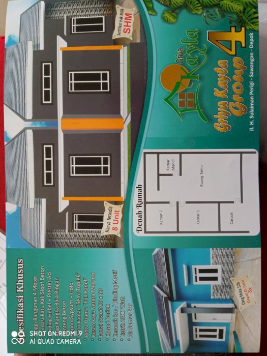 Cash/KPR BANK SYARIAH UNTUK CASH DISKON Rp45Jt