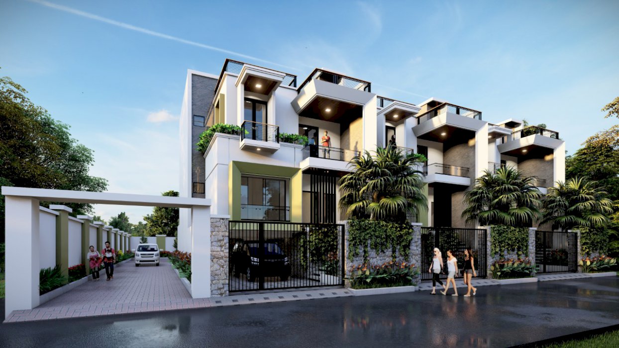 dijual rumah Elite 5 unit di duren sawit