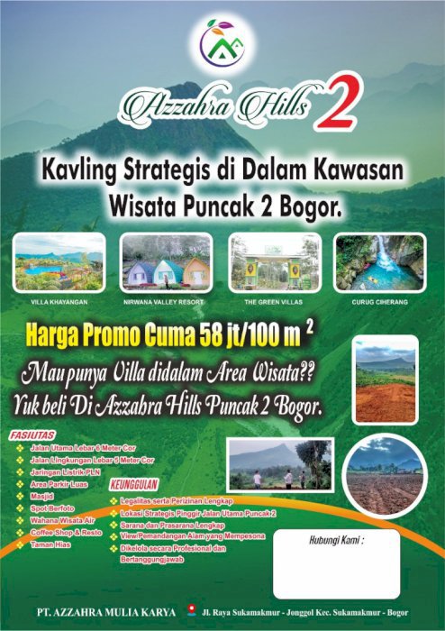 TANAH KAVLING MURAH , UNTUK BANGUN RUMAH ,HOMESTAY , VILLA & BERKEBUN