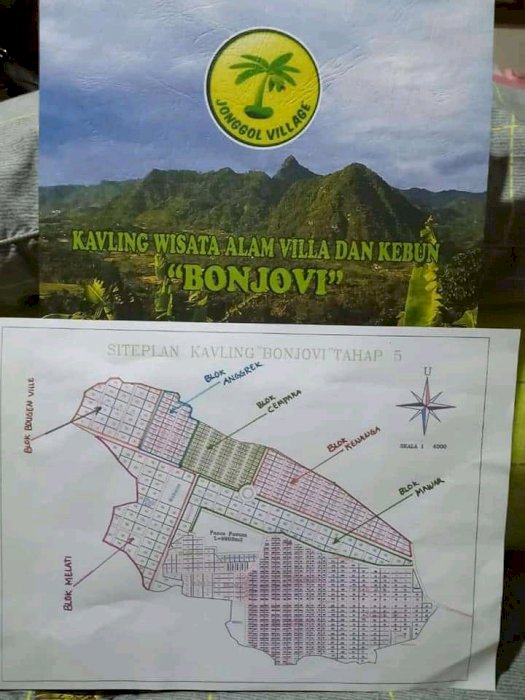 DIJUAL TANAH KAVLING WISATA ALAM VILLA & KEBUN