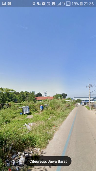 Jual tanah strategis di dalam kawasan industry tengsaw